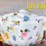 Face Mask 3D 2 in 1 Breathable Easy Pattern