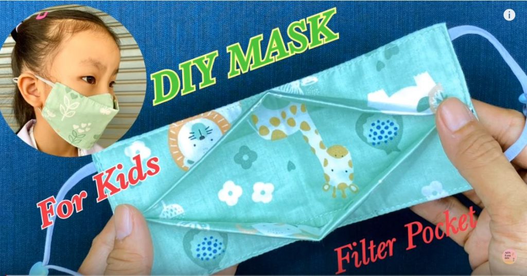 3D Face Mask for Kids