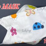 Butterfly Face Mask for Kids 3 Layers