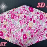Face Mask 3D Breathable Easy Sewing