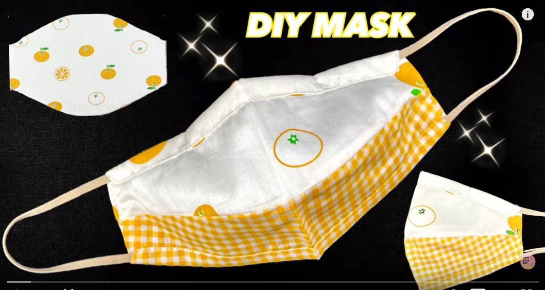 Very Easy DIY Fabric Face Mask