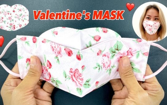Valentine's Day Face Mask