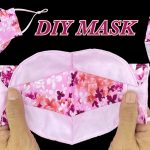 diy face mask heart style