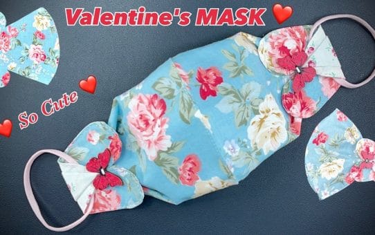 valentine face mask