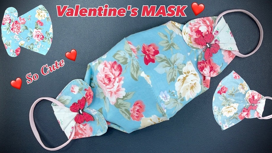 valentine face mask