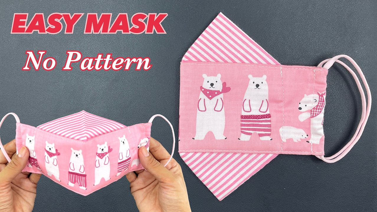 face mask sewing tutorial