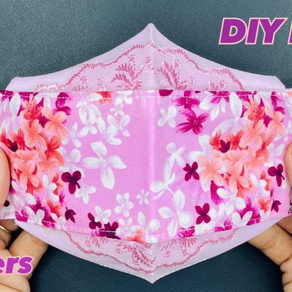 New Design Face Mask 2 TONE with 3 Layers How to Make a MASK Face Mask