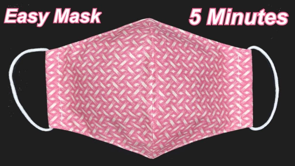 FAST and EASY Way to Make Face Mask in 5 Minute DIY FACE MASK