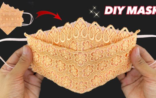 diy face mask lace fabric