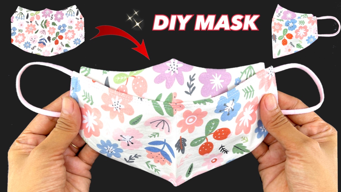 new design diy face mask