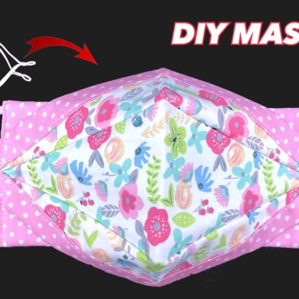 New Style Mask Making ideas DIY Breathable Face Mask Easy Pattern ...