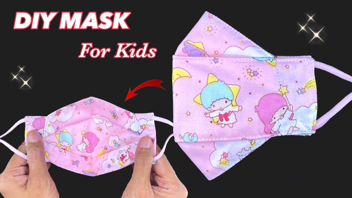 5 Minutes Diy Face Mask For Kids Very Easy - Aon Easy Diy