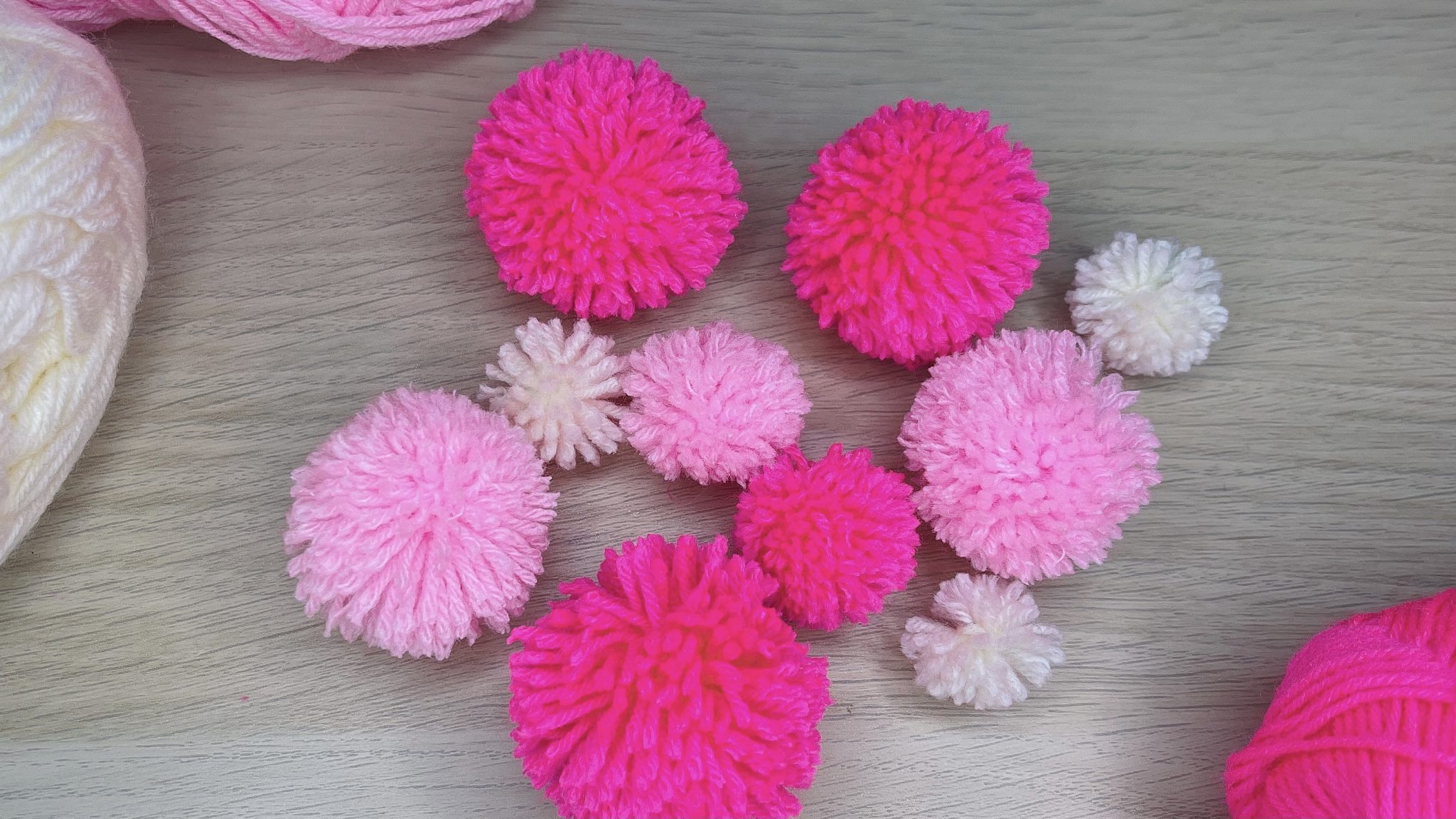 Super Easy Pom Pom Making Ideas with Finger AON Easy DIY